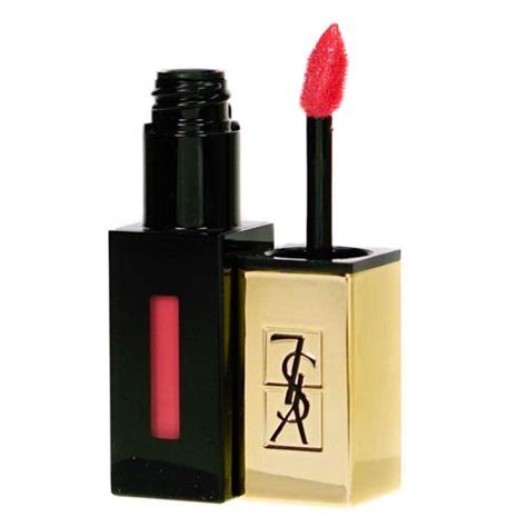 Ysl 'pop Water Vernis A Levres' Glossy Stain In 201 Dewy Red